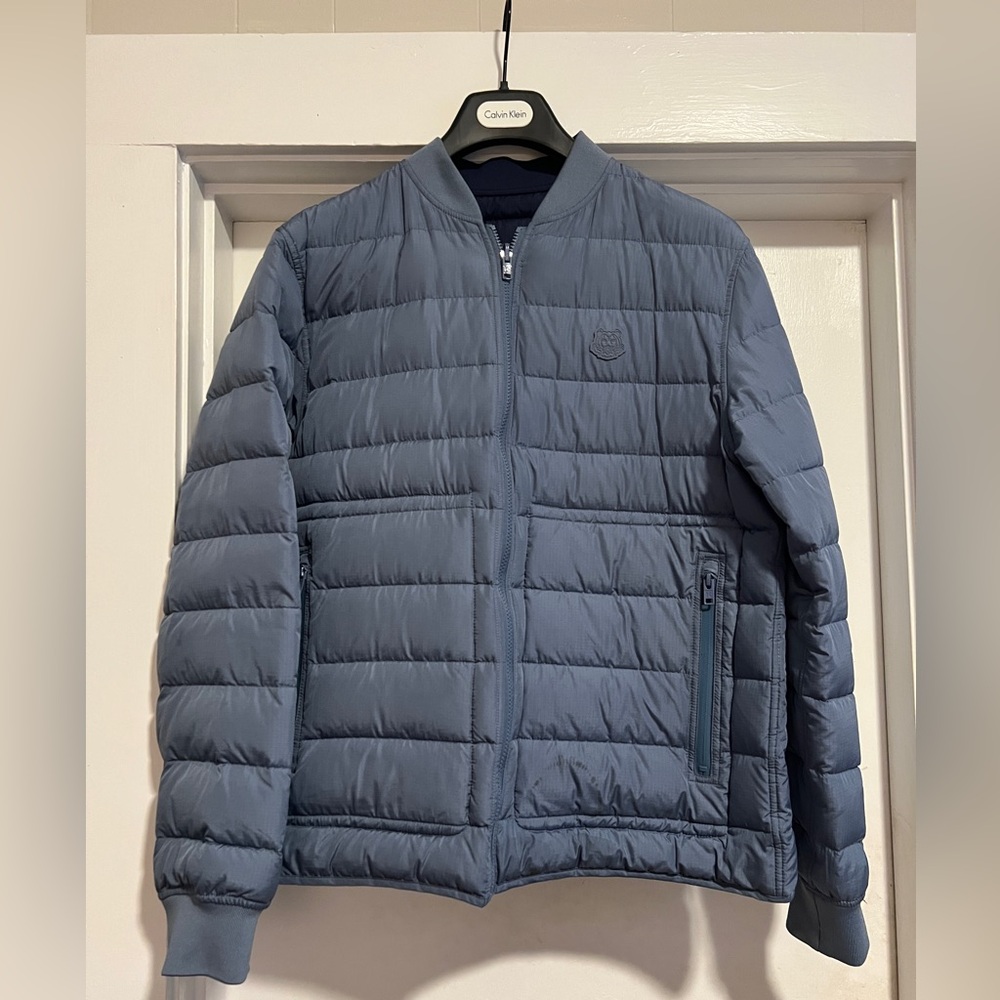 Kenzo Men's Blue Puffer Jacket